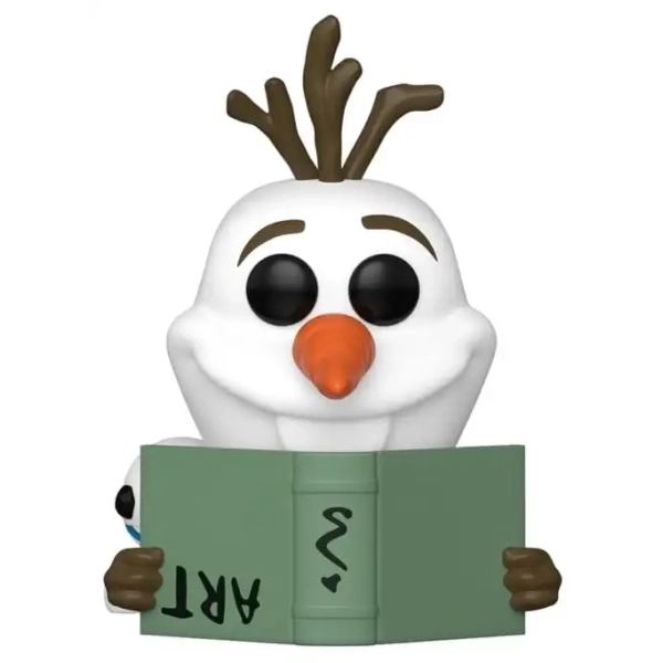 Funko POP! Disney: Die Eiskönigin - Olaf mit Buch - Readers - 9 cm