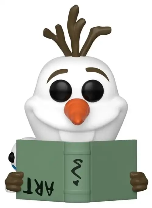 Funko POP! Disney: Die Eiskönigin - Olaf mit Buch - Readers - 9 cm