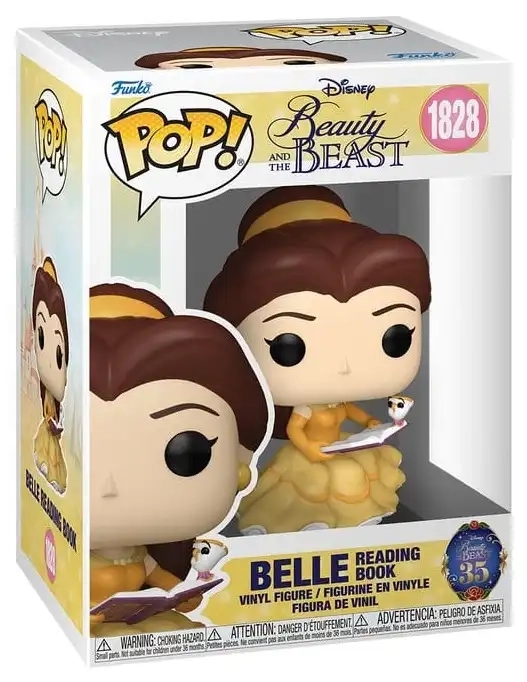 Funko POP! Die Schöne und das Biest - Belle Reading Book - 9 cm