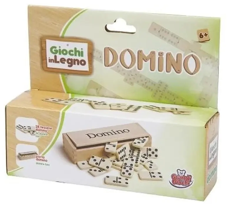 Domino - Holzbox