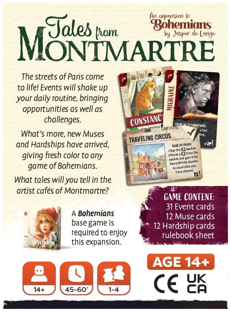 Bohemians: Tales from Montmartre - Erweiterung - EN