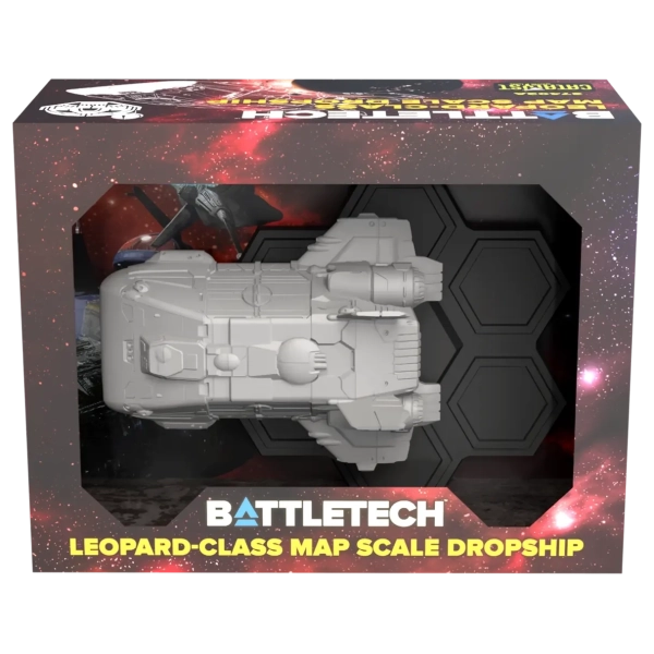 BattleTech Leopard-Class Map Scale DropShip - EN