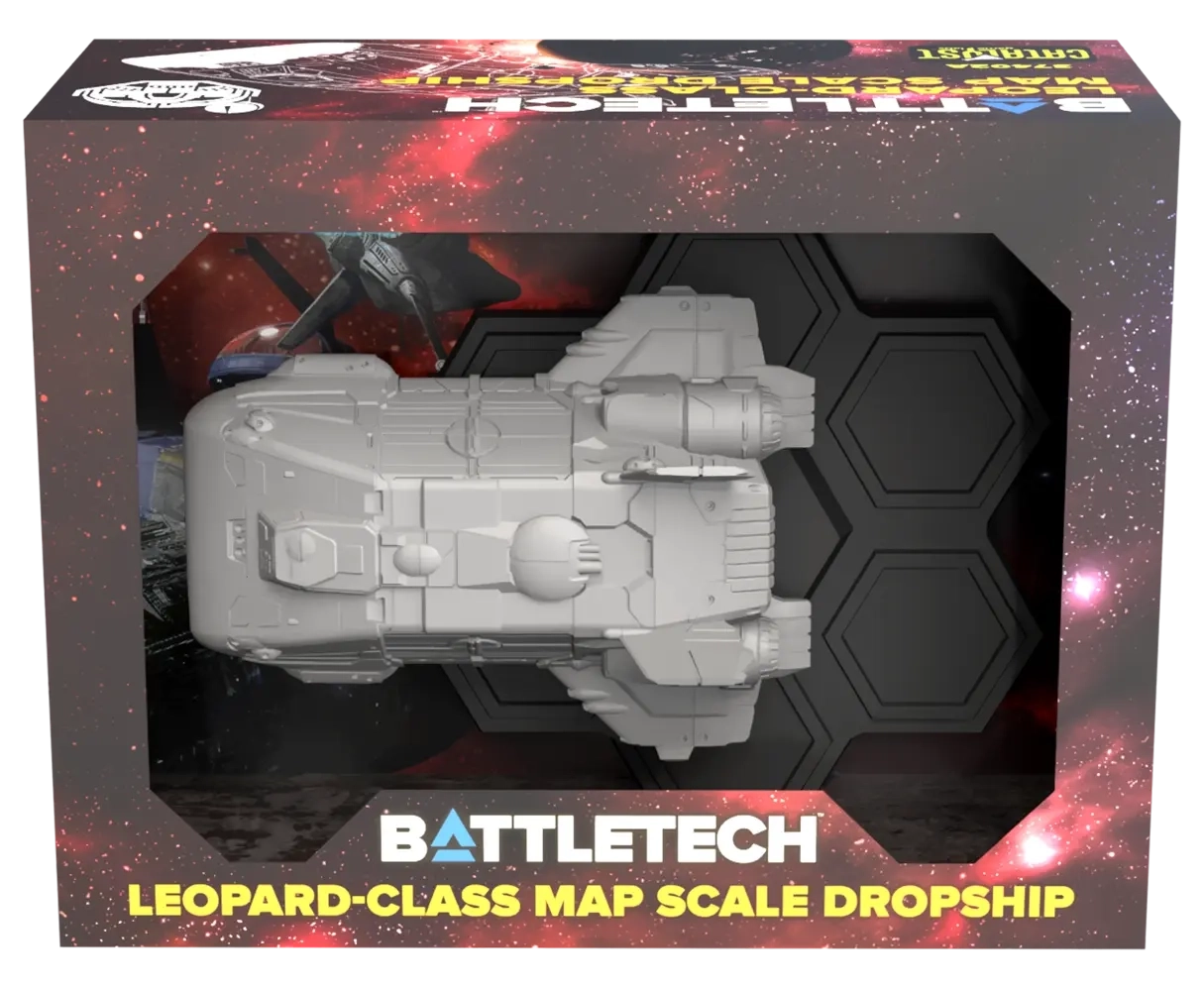 BattleTech Leopard-Class Map Scale DropShip - EN