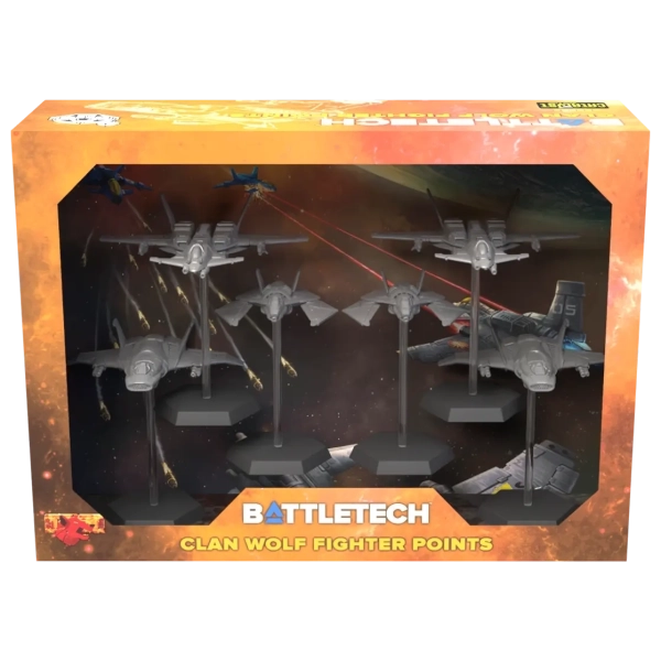 BattleTech Clan Wolf Fighter Points Aerospace Force Pack - EN