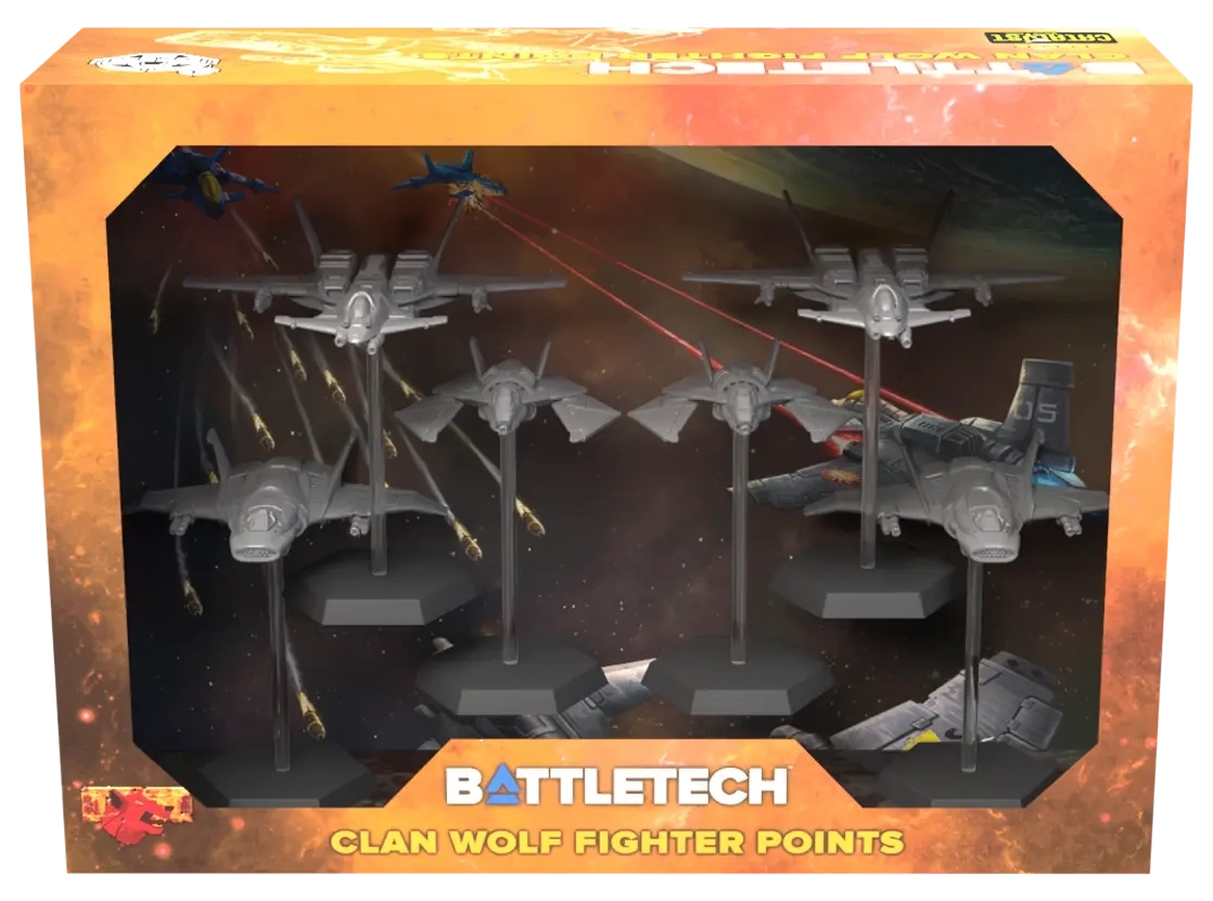 BattleTech Clan Wolf Fighter Points Aerospace Force Pack - EN