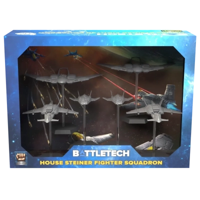 BattleTech House Steiner Squadron Aerospace Force Pack - EN