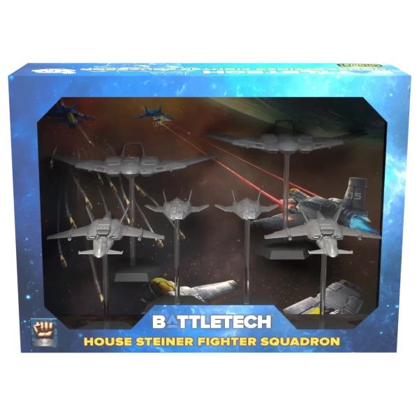 BattleTech House Steiner Squadron Aerospace Force Pack - EN