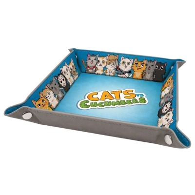 Cats vs Cucumbers - Würfelteller