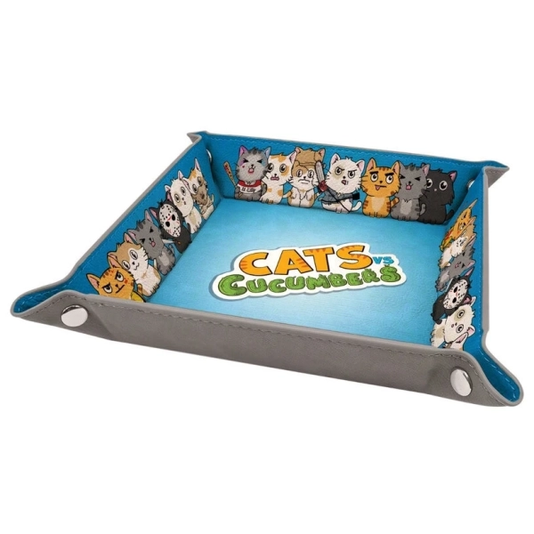 Cats vs Cucumbers - Würfelteller