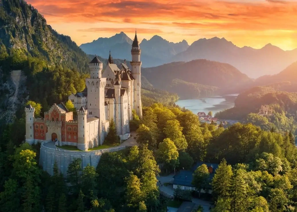 Schloss Neuschwanstein - 500 Teile