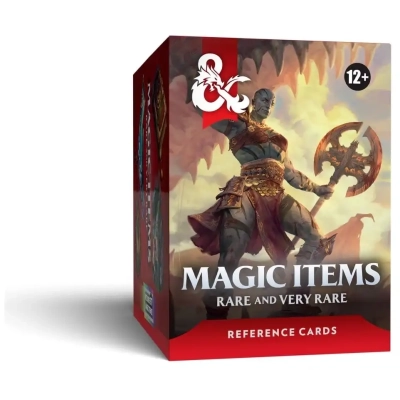Dungeons & Dragons - Magic Items Rare and Very Rare Reference Cards - EN