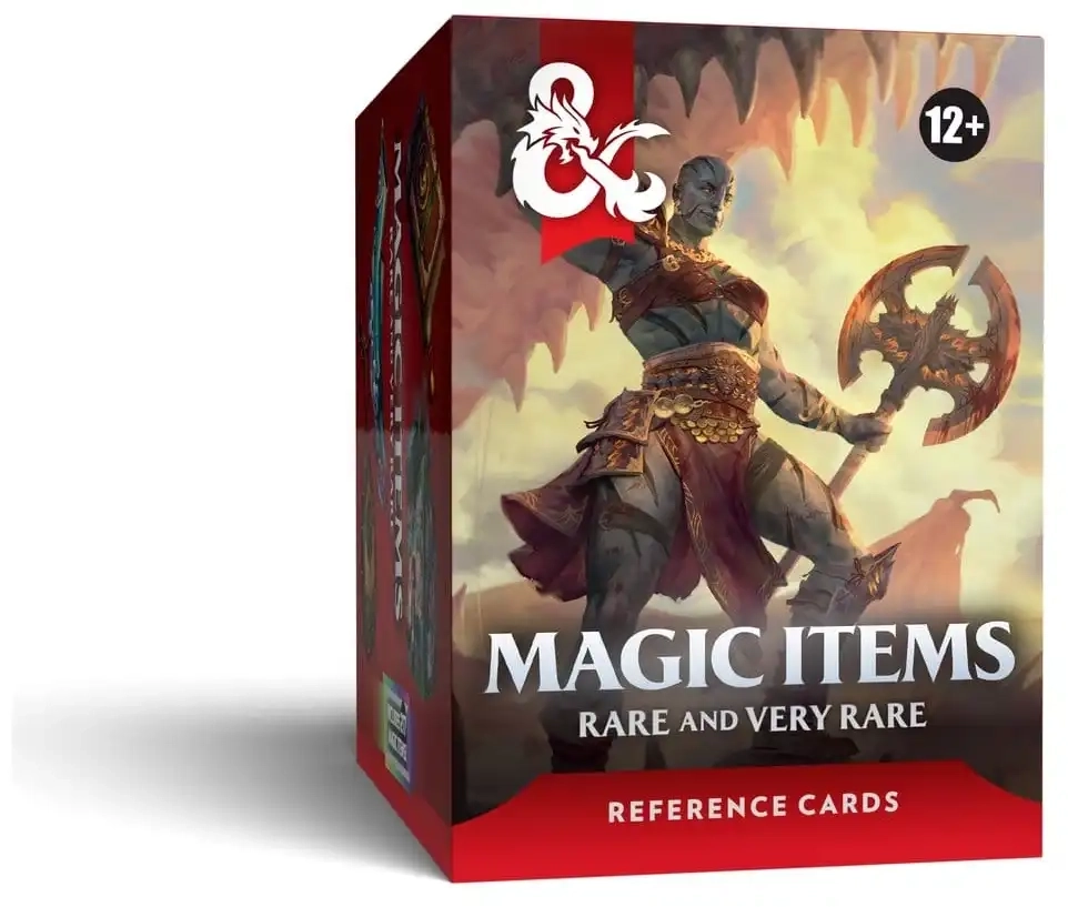Dungeons & Dragons - Magic Items Rare and Very Rare Reference Cards - EN