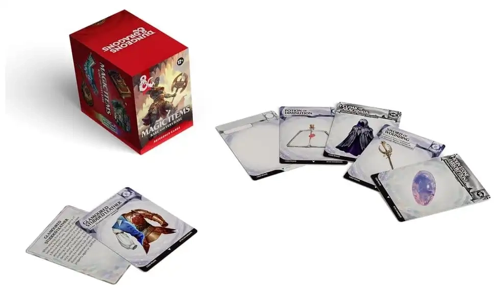 Dungeons & Dragons - Magic Items Rare and Very Rare Reference Cards - EN