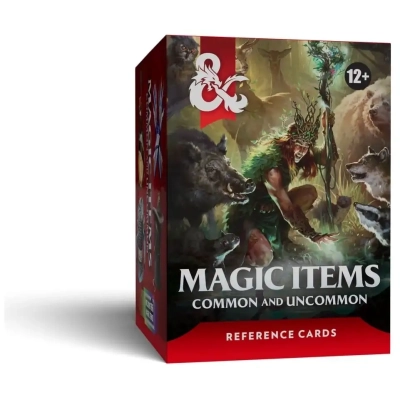 Dungeons & Dragons - Magic Items Common and Uncommon Reference Cards - EN