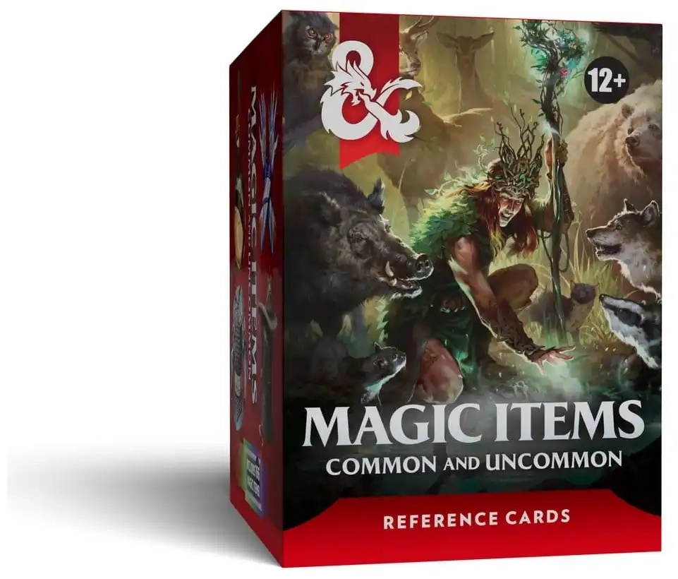 Dungeons & Dragons - Magic Items Common and Uncommon Reference Cards - EN