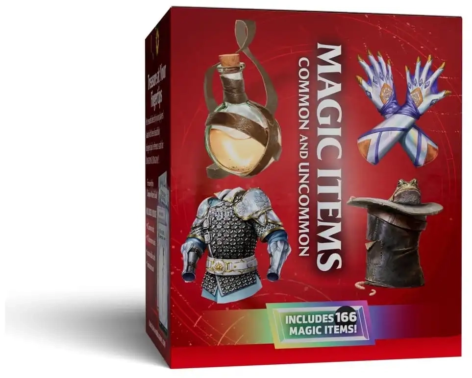 Dungeons & Dragons - Magic Items Common and Uncommon Reference Cards - EN