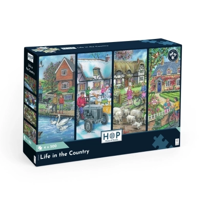 Life in the Country - 4 x 500 Teile