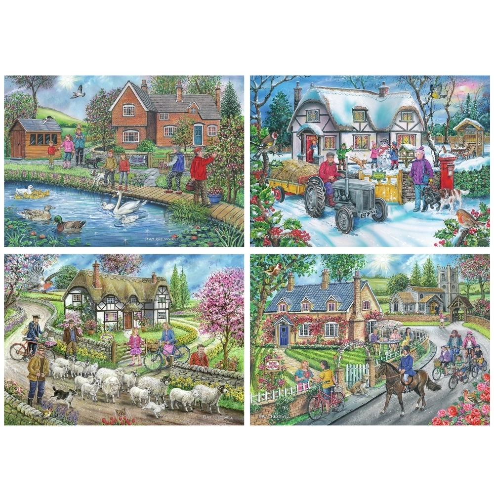 Life in the Country - 4 x 500 Teile