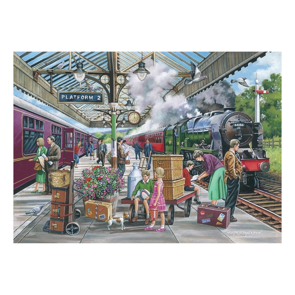 Going Places - 4 Puzzles à 500 Teile