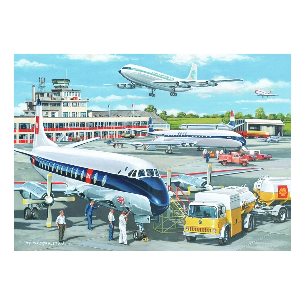 Going Places - 4 Puzzles à 500 Teile