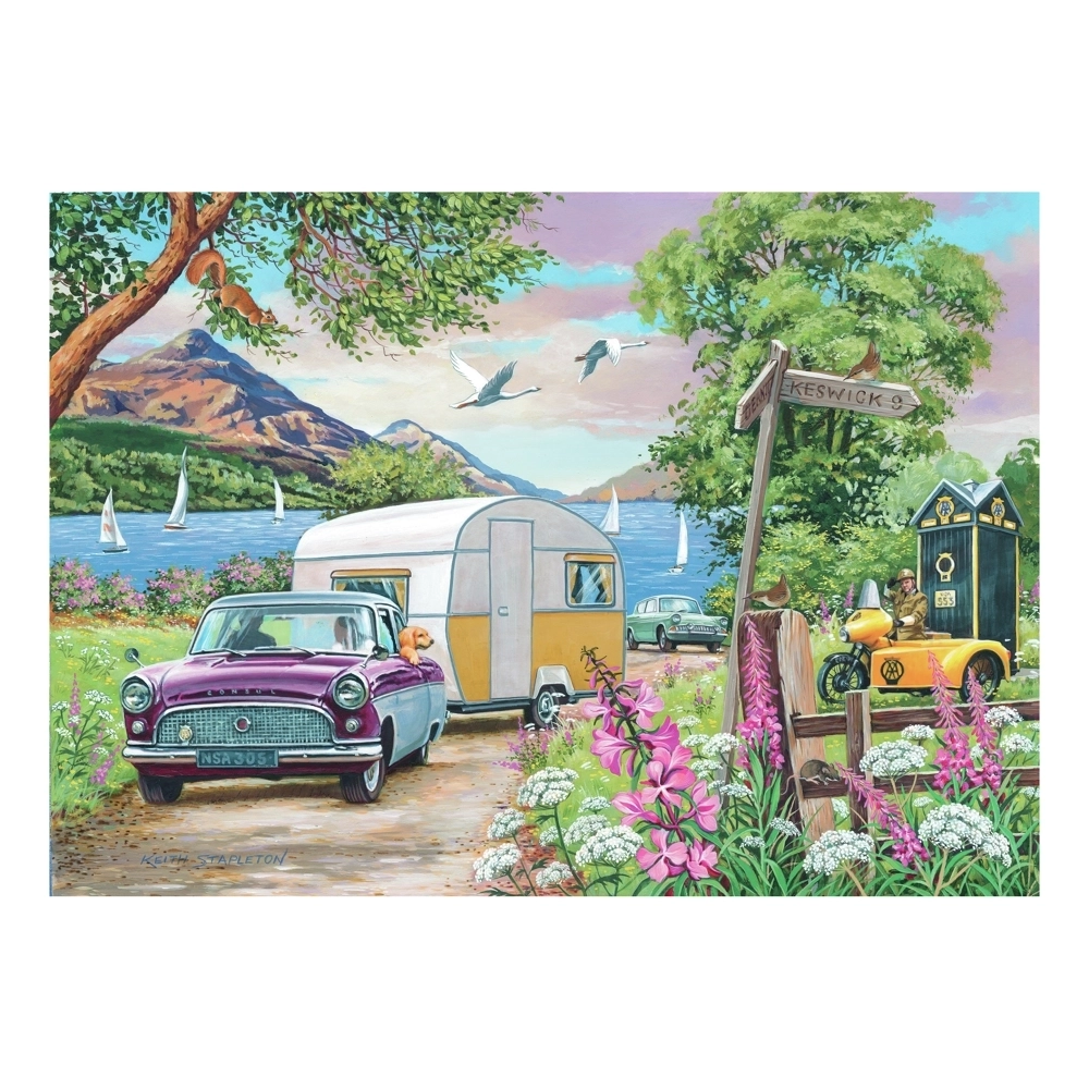 Going Places - 4 Puzzles à 500 Teile
