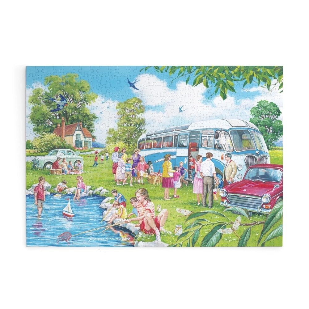 Going Places - 4 Puzzles à 500 Teile