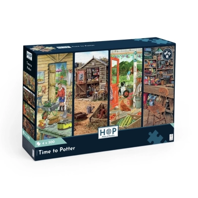 Time to Potter - 4 Puzzles à 500 Teile