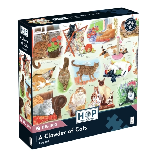 A Clowder of Cats - XXL Teile