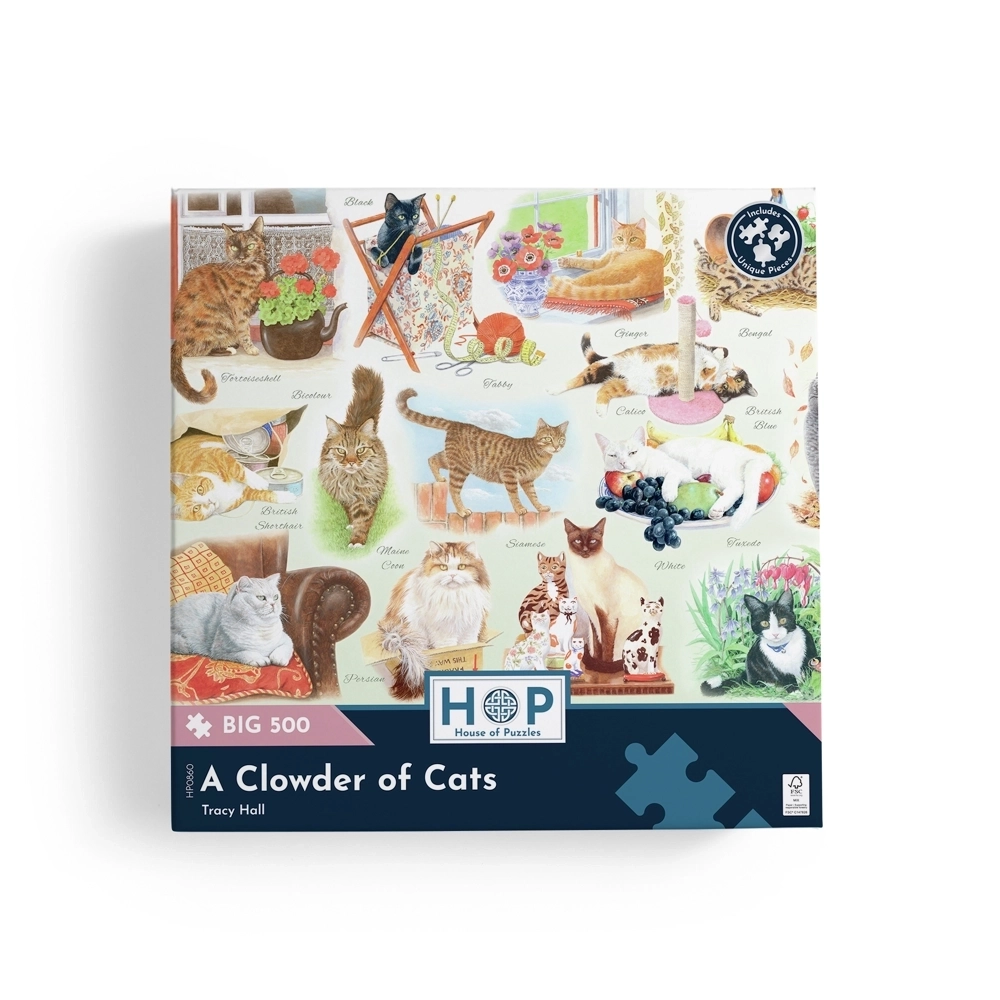 A Clowder of Cats - XXL Teile