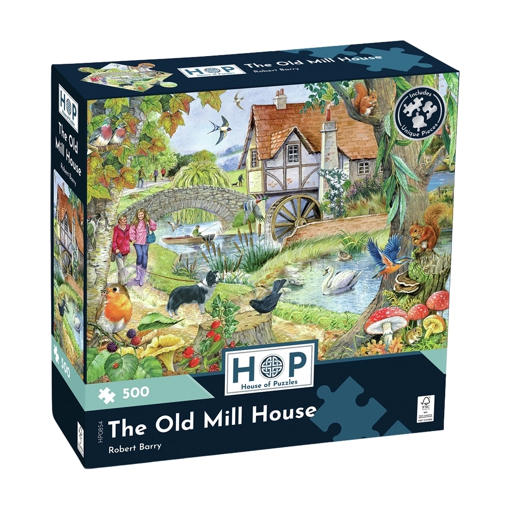 Die alte Mühle - 500 Teile