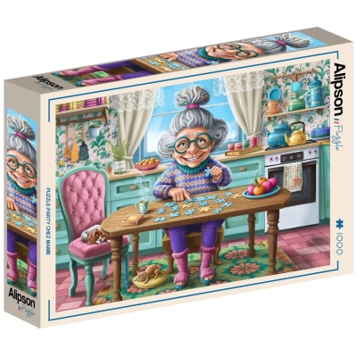 Puzzle-Party bei Oma