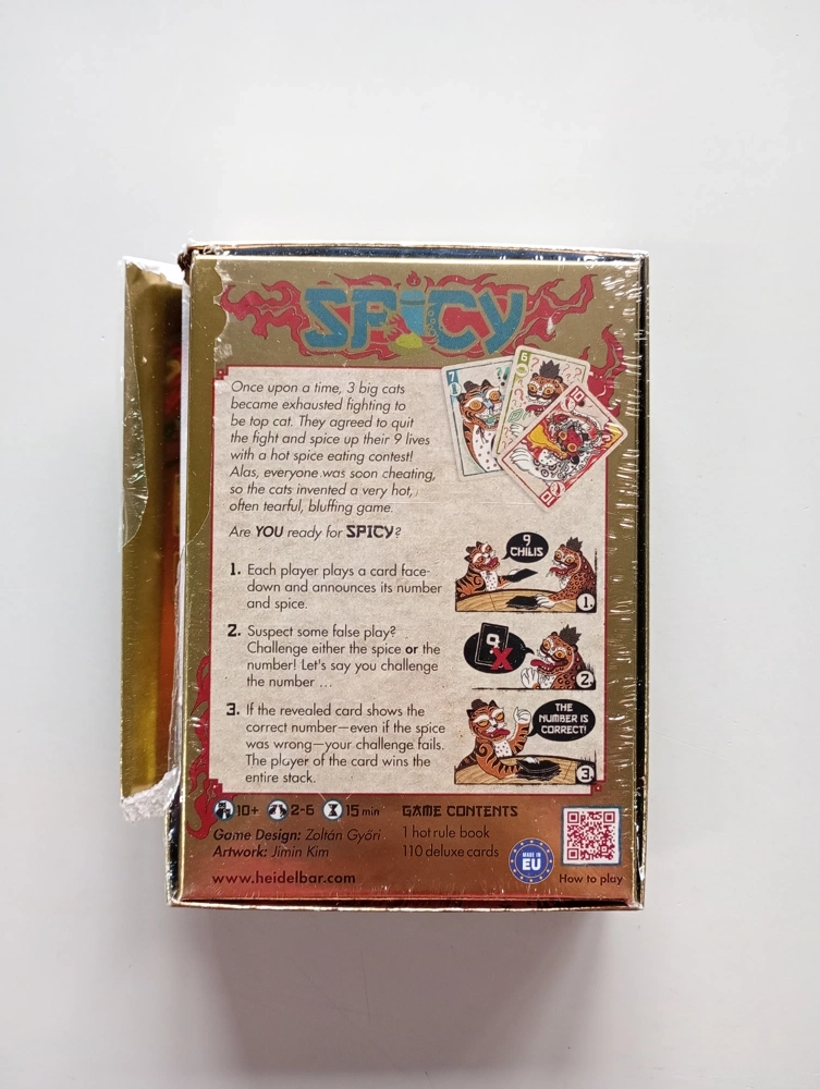 Spicy - EN (Gerissener Deckel)