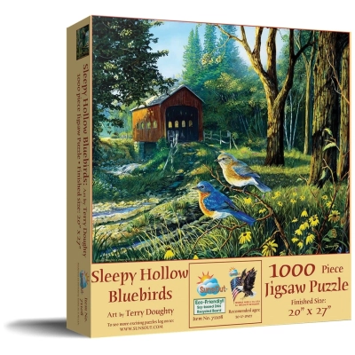 Terry Doughty - Sleepy Hollow Blue Birds
