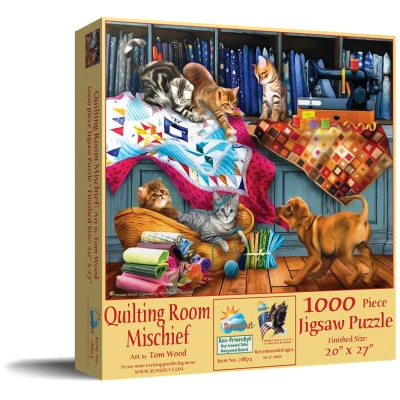 Tom Wood - Quilting Room Mischief