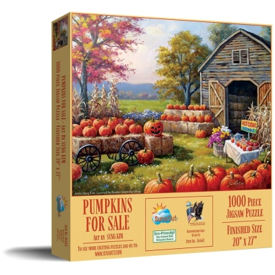 Pumpkins for Sale - Sung Kim