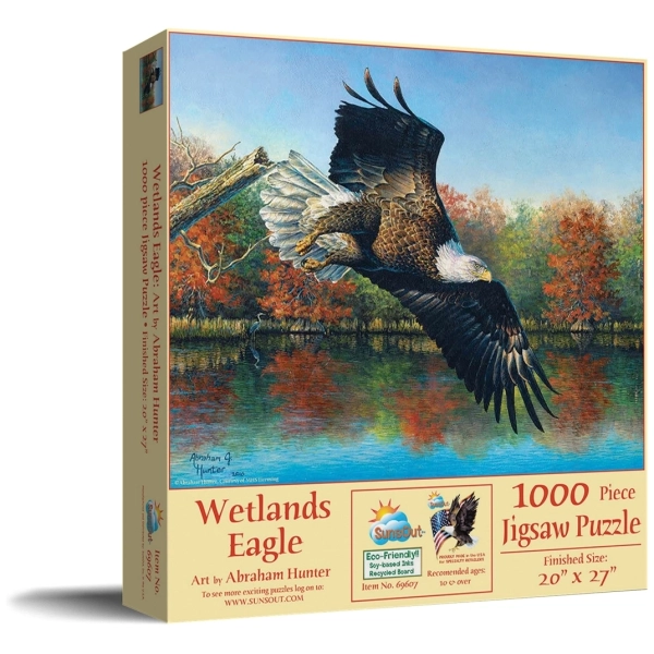 Wetlands Eagle - Abraham Hunter