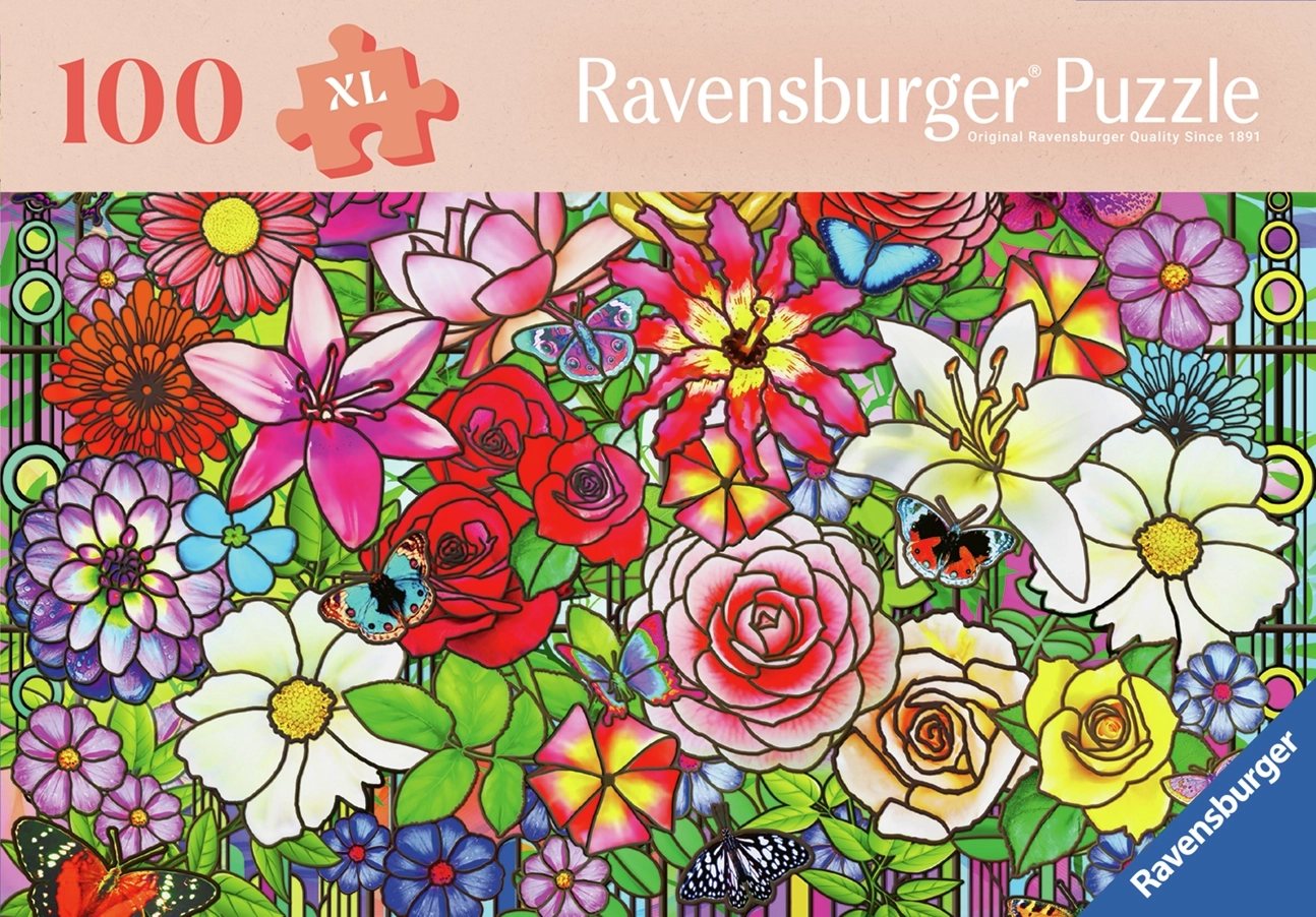 Tiffany Flowers - Blumenfenster