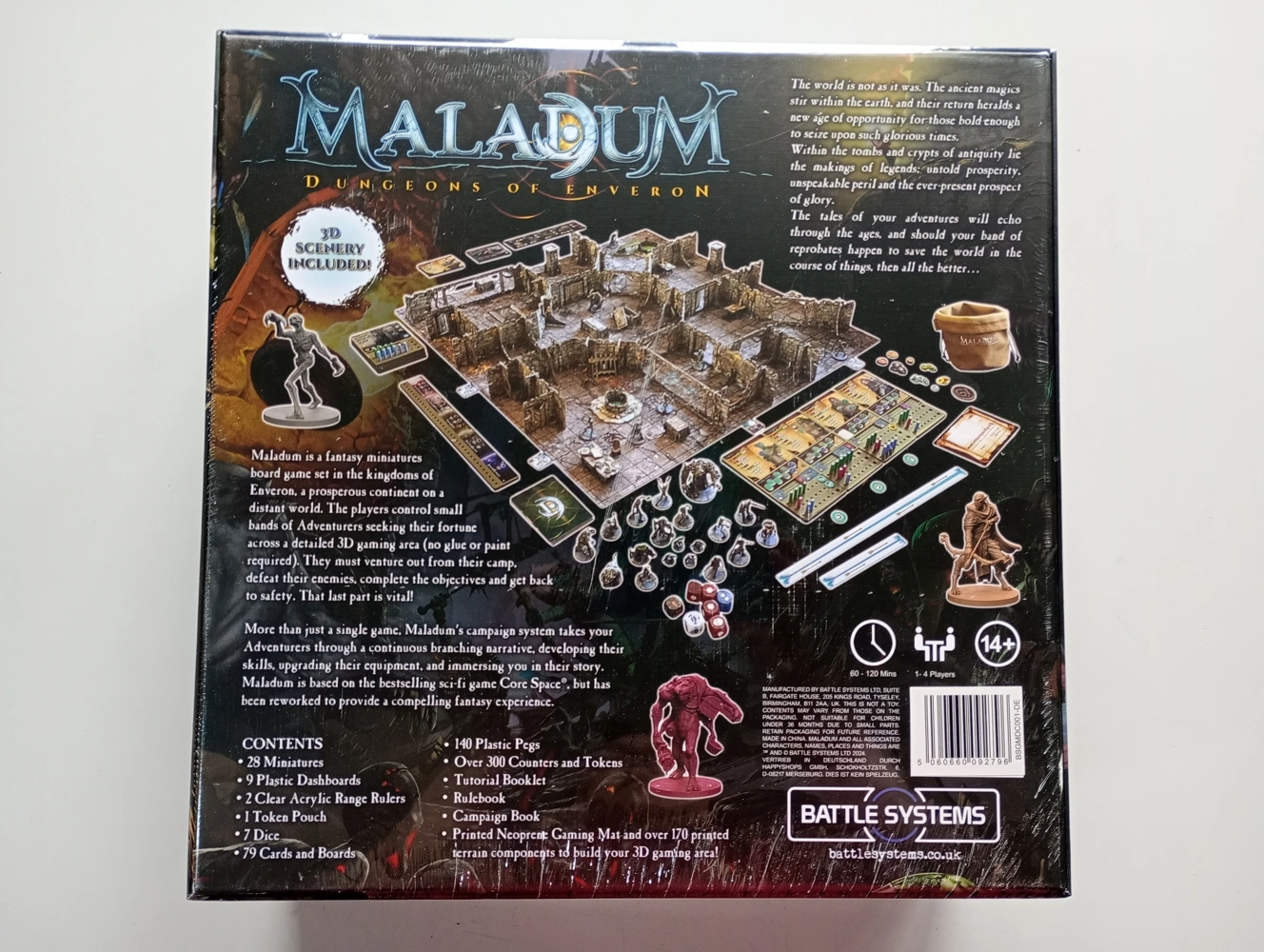 Maladum Dungeons of Enveron Starter Set - DE (eingedellte Ecke)
