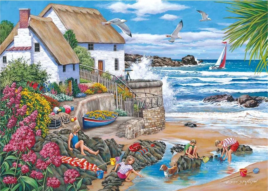 Seaspray Cottages - 500 Teile - XXL