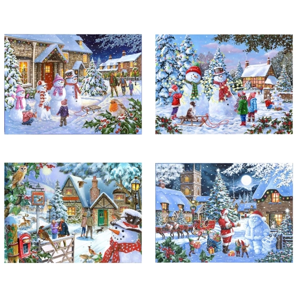 Let It Snow - 4 x 500 Teile