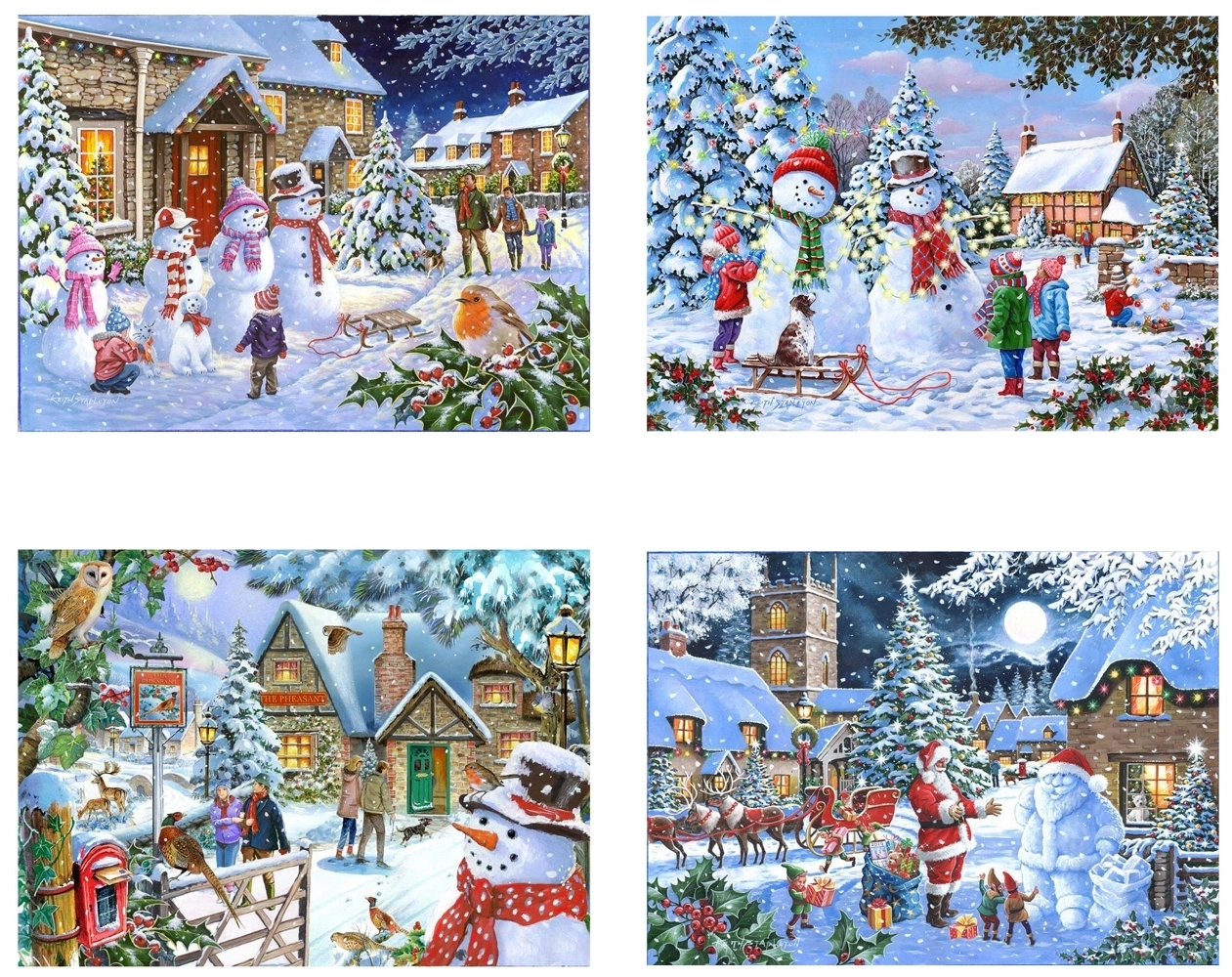 Let It Snow - 4 x 500 Teile
