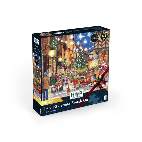 No. 20 - Santa Switch On - 1000 Teile