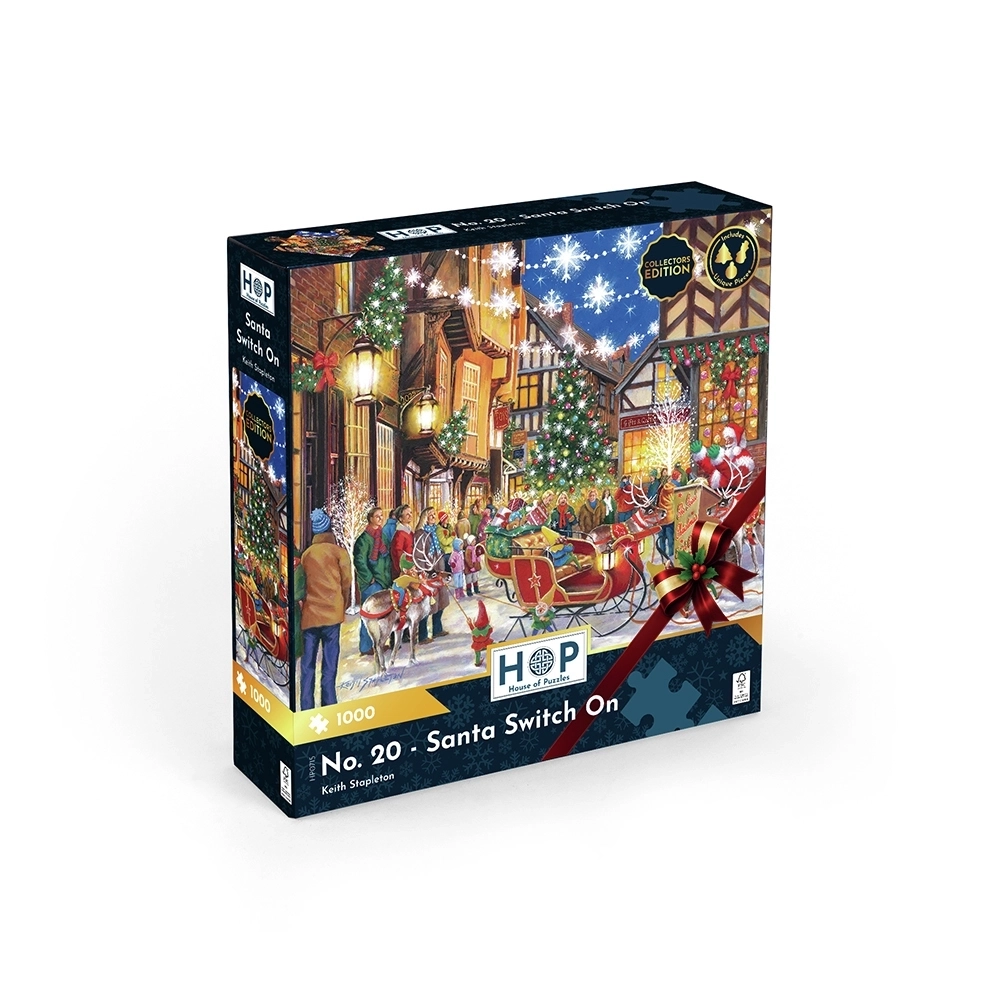 No. 20 - Santa Switch On - 1000 Teile