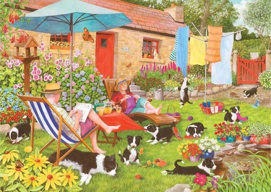 Ruhe und Entspannung im Garten - XXL Teile