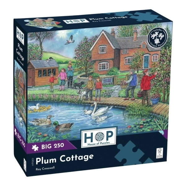 Pflaumen-Cottage - XXL Teile