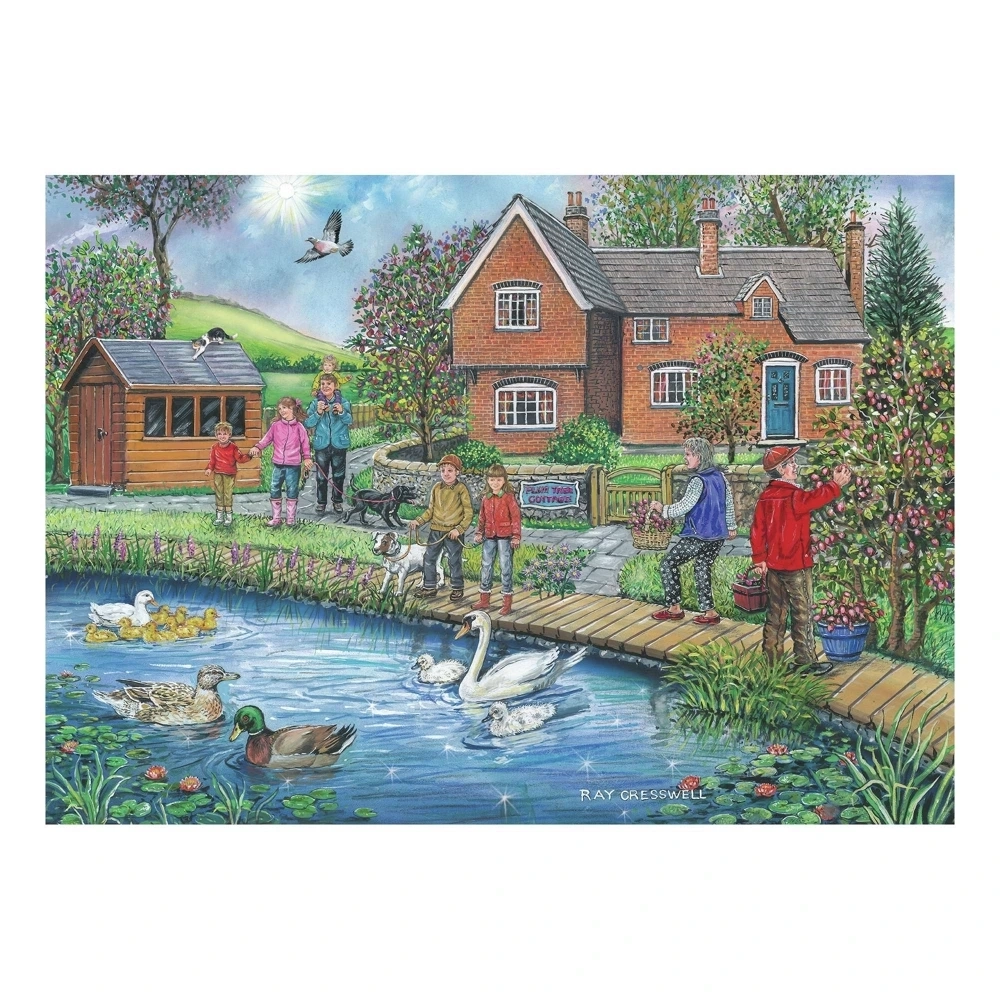 Pflaumen-Cottage - XXL Teile