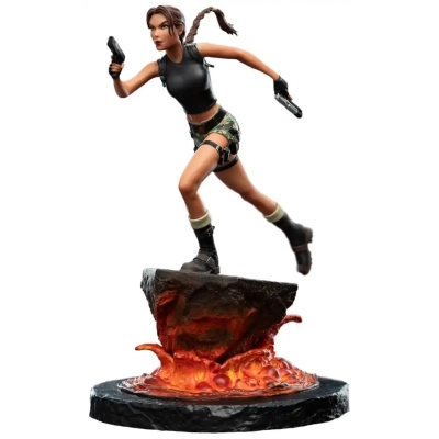 Tomb Raider - Lara Croft: The Sanctuary of Flame - Mini-Statue - 18 cm