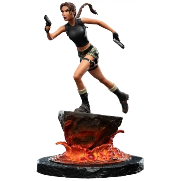 Tomb Raider - Lara Croft: The Sanctuary of Flame - Mini-Statue - 18 cm