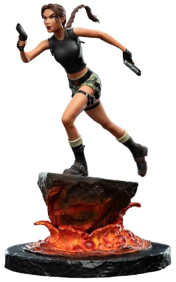 Tomb Raider - Lara Croft: The Sanctuary of Flame - Mini-Statue - 18 cm