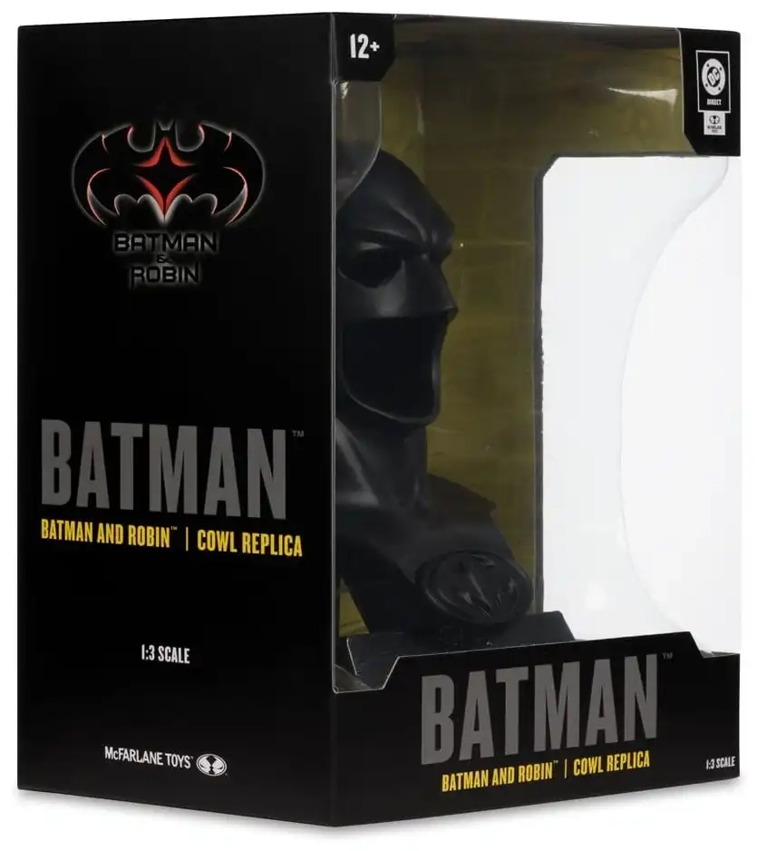 Batman & Robin: Batman-Maske - DC Direct Mini-Replik - 1:3 - 19 cm